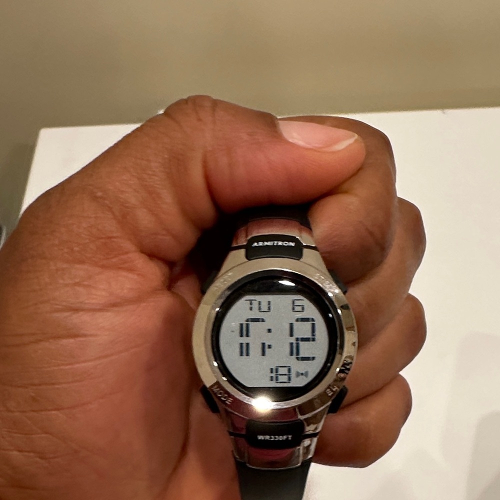 Armitron Black and Silver Smartwatch